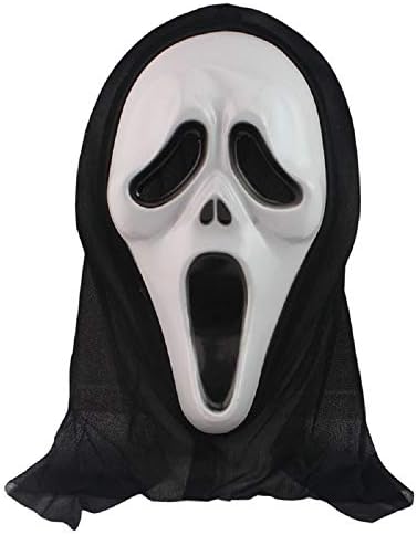 Lingduan Halloween Face Mask / Screaming Mask / Party Mask / Horror Mask