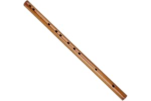 DECHOUS Wooden Piccolo in with Velvet Bag, Vertical Small Flute Musical Instrument for Beginners and