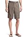 Haggar mens Cool 18 Classic Fit Expandable Waist Short Casual Shorts, Taupe, 34