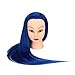 Anself 27" Mannequin Training Head Dummy Head Salon Model Long Hair with Clamp (Multi Color)
