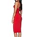 Tulucky Women's Halter Sleeveless Criss Cross Front Bodycon Nightclub Bandage Dress