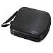 Foxnovo Portable Clear Plastic 40 CD DVD VCD Disc Holder Storage Box Bag Wallet Case Protector Organizer (Black) primary