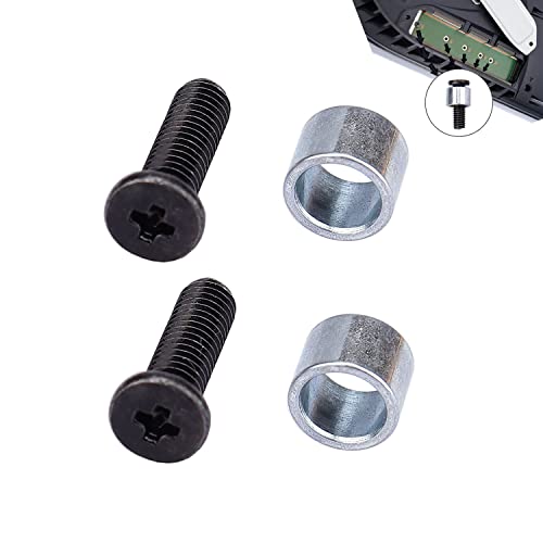 IKPEK 2Pcs SSD Screw for PS5 and 2Pcs Ring Replacement for Sony PlayStation 5 Console Solid State Drive