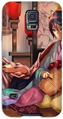 Hot Tpu Cover Case For Galaxy/ S5 Case Cover Skin - Bleach Kurosaki Ichigo Artwork Kuchiki Rukia Anime Sake Fan Art