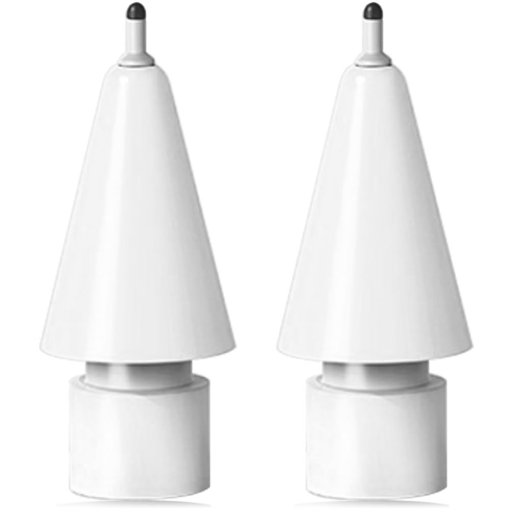 SIXFU Upgraded Tips for Apple Pencil Tip, Safe Replacement Tips Anti-Scratch Pen Like Precise Control Rubber Nibs for Apple Pen (2 Pack)