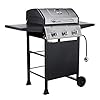 Blue-Rhino-Black-And-SilverPorcelain-And-Stainless-Steel-3-Burner-Liquid-Propane-Gas-Grill