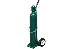 Arc Union Single Cylinder Welding Cart 8" x 10" Base 41" high Solids rubber 8" tires