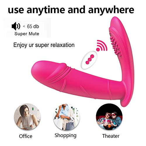 cillbi Magic Wand Massager Wireless Remote Control, Waterproof Silicone Personal Massager Sticks Powerful Shock Vibrations Body Massager Full Relief The Pain Shoulder Back or Legs