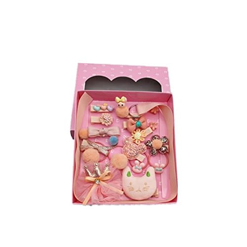 Toshine Pink Baby Girl Hair Accessories Kit Wedding Flower Girl