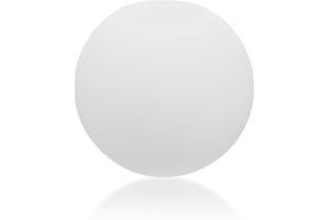 HOMOCONO Pendant Lighting Frosted Glass Globe Lamp Shade Replacement 5.43 Inch Diameter 2.16 Inch Opening