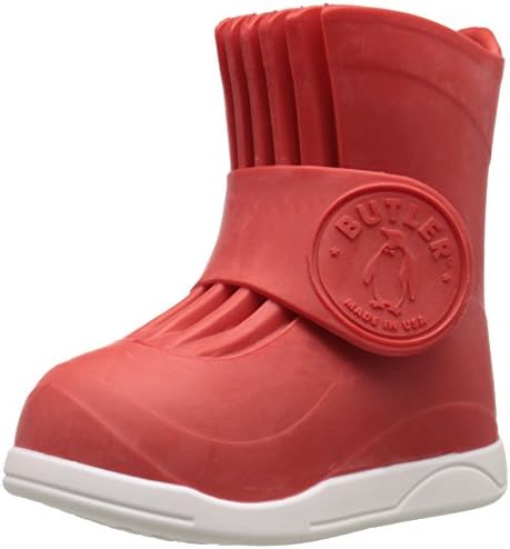 Butler Emperor Supreme Pull-On Boot with Removable Liner and Velcro Strap (Toddler/Little Kid), Fire Engine Red, 12 M US Toddler