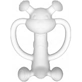 Ouwalk Silicone Baby Teether, BPA Free Teething Accessory for 3+ Month | Multi Texture Ears &amp; Easy-Grip Handles,Soothes Sore Gums for Infant Newborn Toddler, BPA Free Food Grade,Safe &amp; Soft