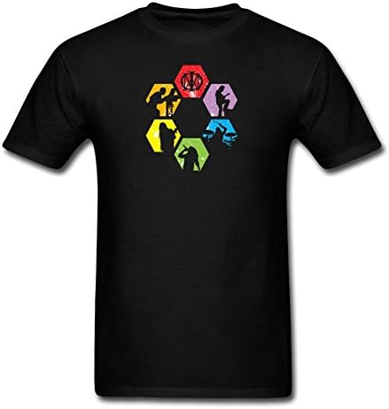 RESET Men's Dream Theater Progressive Metal Logo T-shirt Tee Black Xxxx-large