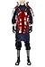 Mtxc Men's Naruto Cosplay Costume Madara Uchiha Outfit 1st Size Large Blue