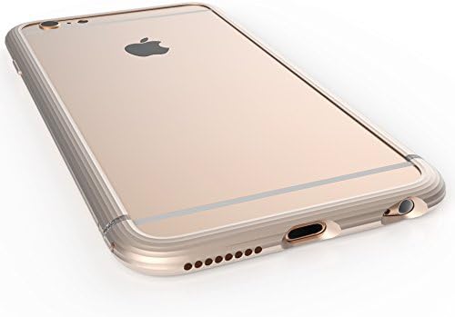 [Made in Japan] SQUAIR "The Dimple" [Gold] iPhone 6 Bumper case for iPhone 6 Plus | Alminum Metal Bumper Frame
