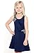 Hannah Banana Big Girls Tween Faux Leather Party Dress
