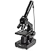 National Geographic Advanced Compound Microscope for Kids – Battery Powered 40X-1024X Zoom Microscope Including Science Kit - LED Illumination & USB Eyepiece Directly Connects to Computer