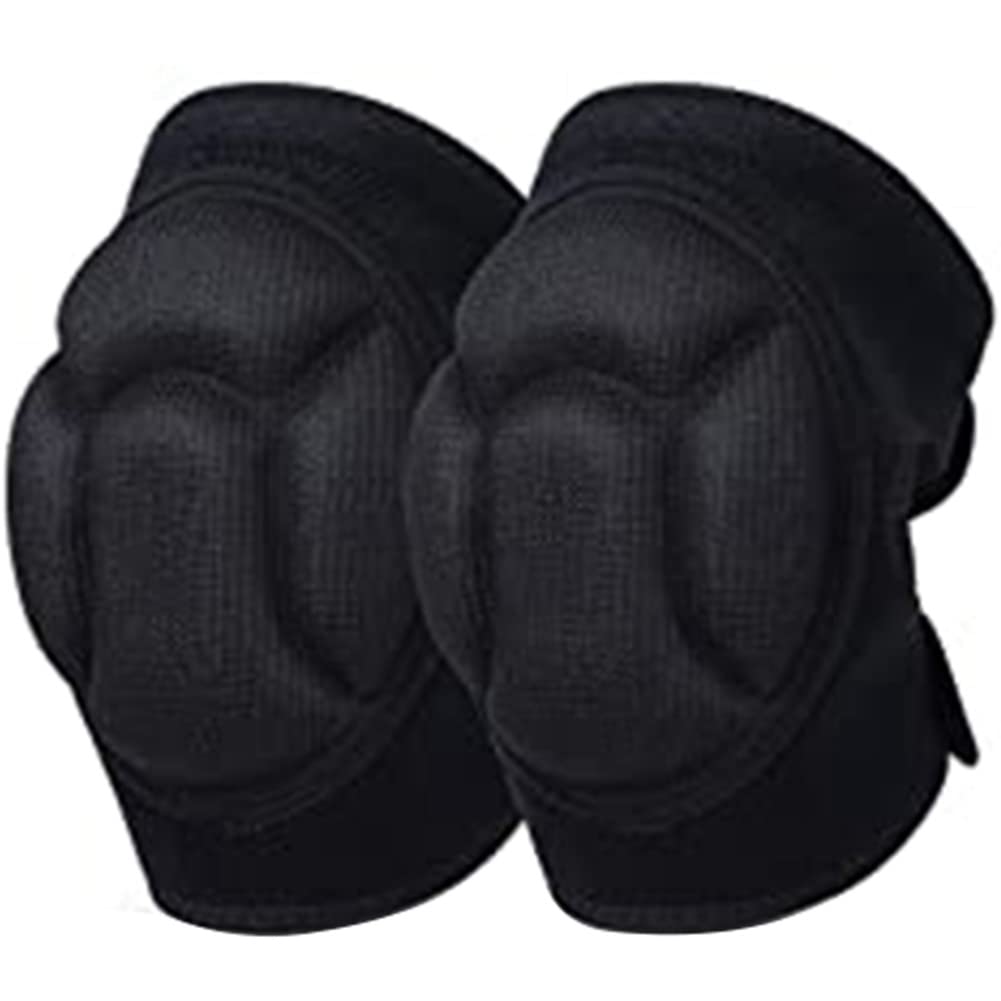 Nudiuhis 1 Pair Exercise Knee Pads for Gardening, Cleaning, Construction Work, Flooring, Volleyball, Anti- Collision
