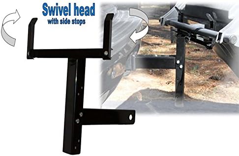 Single Can Garbage Hauling 2" receiver mount hitch. Trash day just got easier and safer .