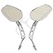 TCMT Motorcycle Rear View Mirrors Fits For Harley Sportster XL1200 883 Softail Deluxe VRSCAW V-ROD Fat Bob Street Bob Dyna Touring Road King Road Glide Street Glide Electra Glide Ultra