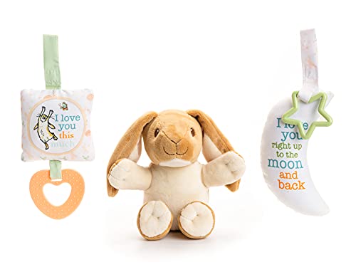 KIDS PREFERRED Guess How Much I Love You 3 Piece Gift Set with Stuffed Animal and Activity Toys