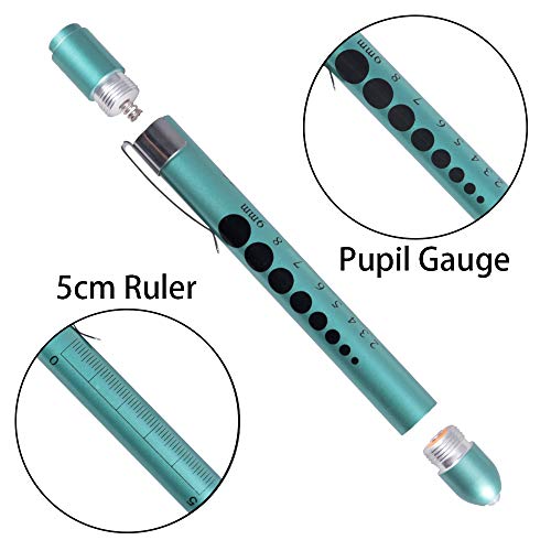Aokin Medical Pen Light for Nurse Doctor, Reusable LED Medical Penlight