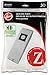 Hoover Vacuum Cleaner Bags for Upright Vacs, Pack of 3, White, Type Z Allergen Filtration, Part 4010100Z, Hoover Vacuum Bags Refill