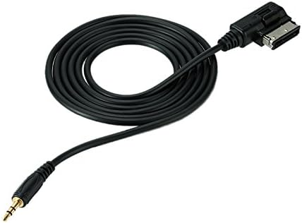 59.1in Music Interface AMI to 3.5mm Male Jack Audio AUX Adapter Cable for Audi MDI