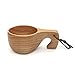 Nordic Style Handmade Finnish Kuksa Ancient Lapland Finland Style Wooden Cup