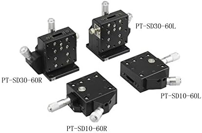 PT-SD10-60L/R XY Axis Manual Linear Stage, Manual Station, Manual Platform, Optical Sliding Table (PT-SD30, 60R)