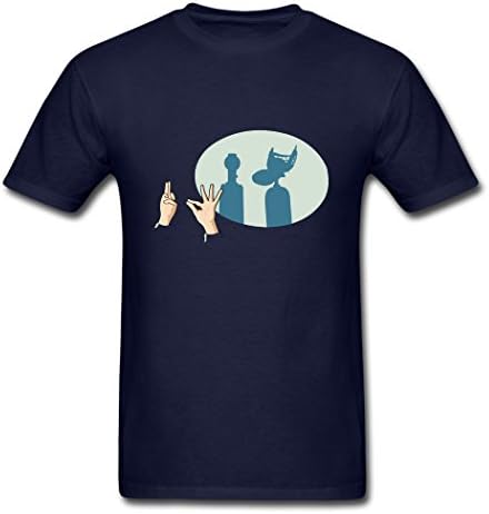 GHMClothing MST3K Mystery Science Theater 3000 for Men's Navy T-Shirts Large