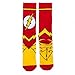 Bioworld DC Comics The Flash Men's Suit Up Mid-Calf Adult Costume Crew Socks