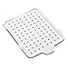 madesmart Fold-Up Drain Board - White | SINKWARE COLLECTION | Fold-Away for Easy Storage | Use for Dish Drying or to Catch Food Prep | Non-slip Base