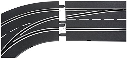 Carrera Digital 124/132 Lane Change Left Curve, In to Out