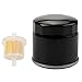 Harbot 120-4276 127-9222 Oil Filter with Fuel Filter for Toro 136-7848 ZS SW SS MX SWX HD Timecutter Riding Mower