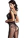 Amoretu Sexy Fishnet Crotchless Bodystocking Lingerie for Women