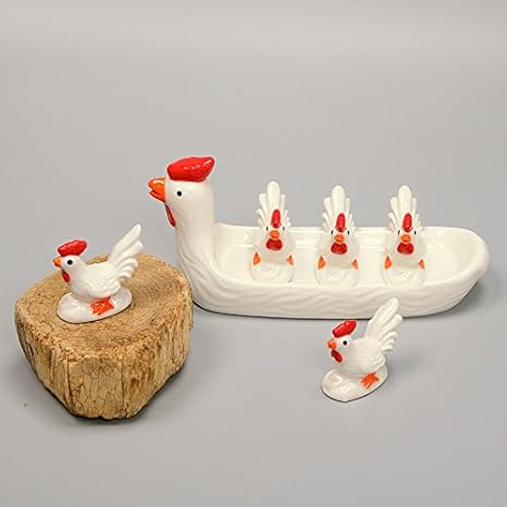 Amazon Gotor 箸置き 鶏 セラミック 可愛い箸置き 6個セット A 箸置き オンライン通販