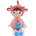 Me Too Keppel Stuffed Red Sheep Girl Baby Dolls Plush Toys 18 inches