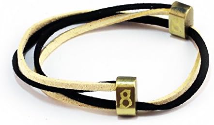 st8te Men's & Women's Adjustable Soft Suede Leather Bracelets