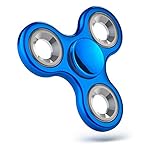 Gorilla Spinners - Fidget Spinner Toy with High Speed Steel Bearing, 1-4 min of Spin Time (blue)