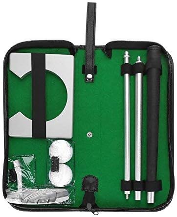 amazon com golf putting cup indoor practice training golf clubs putter cup kit golf balls bag set sports outdoors amazon com