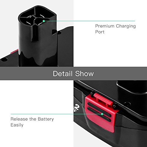 Dosctt 3.6Ah Replace for Craftsman Ni-Mh DieHard 19.2Volt C3 Battery 315.115410 315.11485 130279005 1323903 120235021 11375 11376 Cordless Drills Pack of 2