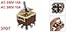 uxcell a12031300ux0399 Toggle Switch, 3PDT On/Off/On 3 Postion 9 Screw Terminals, AC 250V 15 Amp