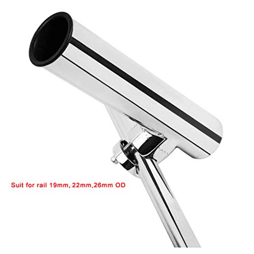 Gazechimp 2 STK. Hochwertiger Rutenhalter Angelrutehalter Fishing Rod Holder für Boot Jacht Kajak 19-32 mm Schiene… – Bild 7