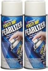 Plasti Dip Pearlizer Satin White Pearl Multi-Purpose Rubber Coating 11 oz oz.