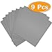 Paxcoo 9 Pcs 3000 5000 7000 High Grit Wet and Dry Sandpaper Assortment