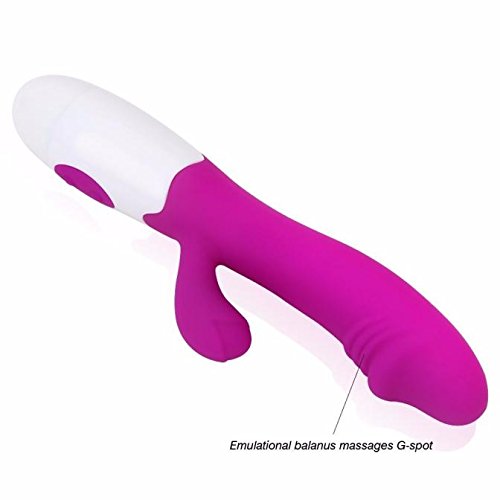 Compia Best Fun Unique Super Comfortable and Super Stimulation Double Vibrating Female Vibrator-Double Stimulation From Inside and Out Vibrator Sex Toys Funny Gifts - Thumbnail 5