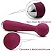 SVAKOM Waterproof Rechargeable Clitoral Stimulator Vibrator Wand Massager for Women, Violet