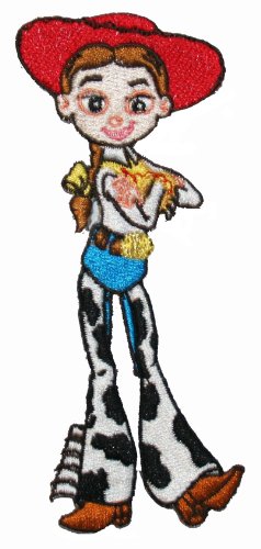 Disney Toy Story Jessie Standing Embroidered Iron On Applique Patch