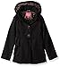 Pink Platinum Girls' Side Ruffles Wool Jacket